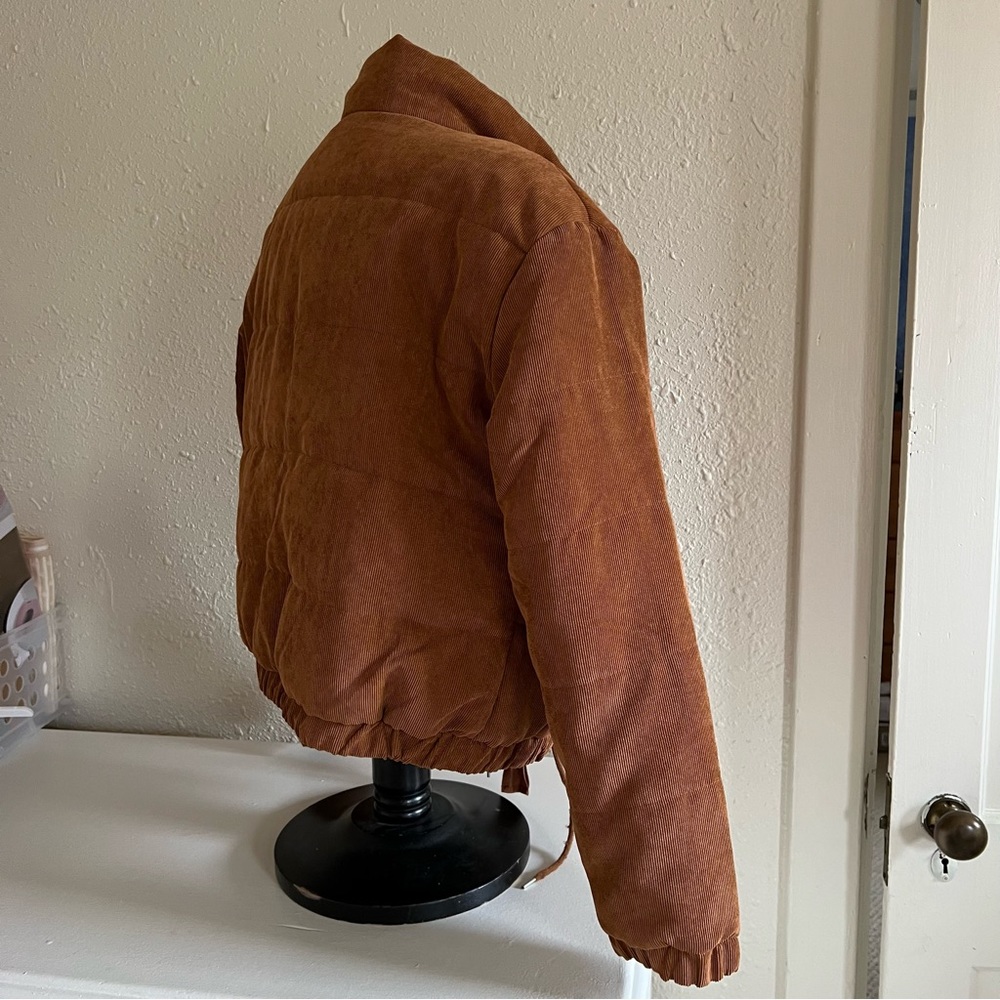 Ashley by 26 International Outerwear Corduroy Bomber Jacket Large - Picture 4 of 12